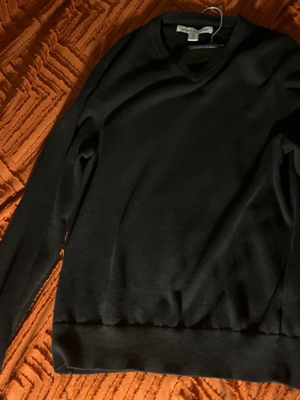 Amazon Essentials Men's Black Crewneck Pullover Sweater